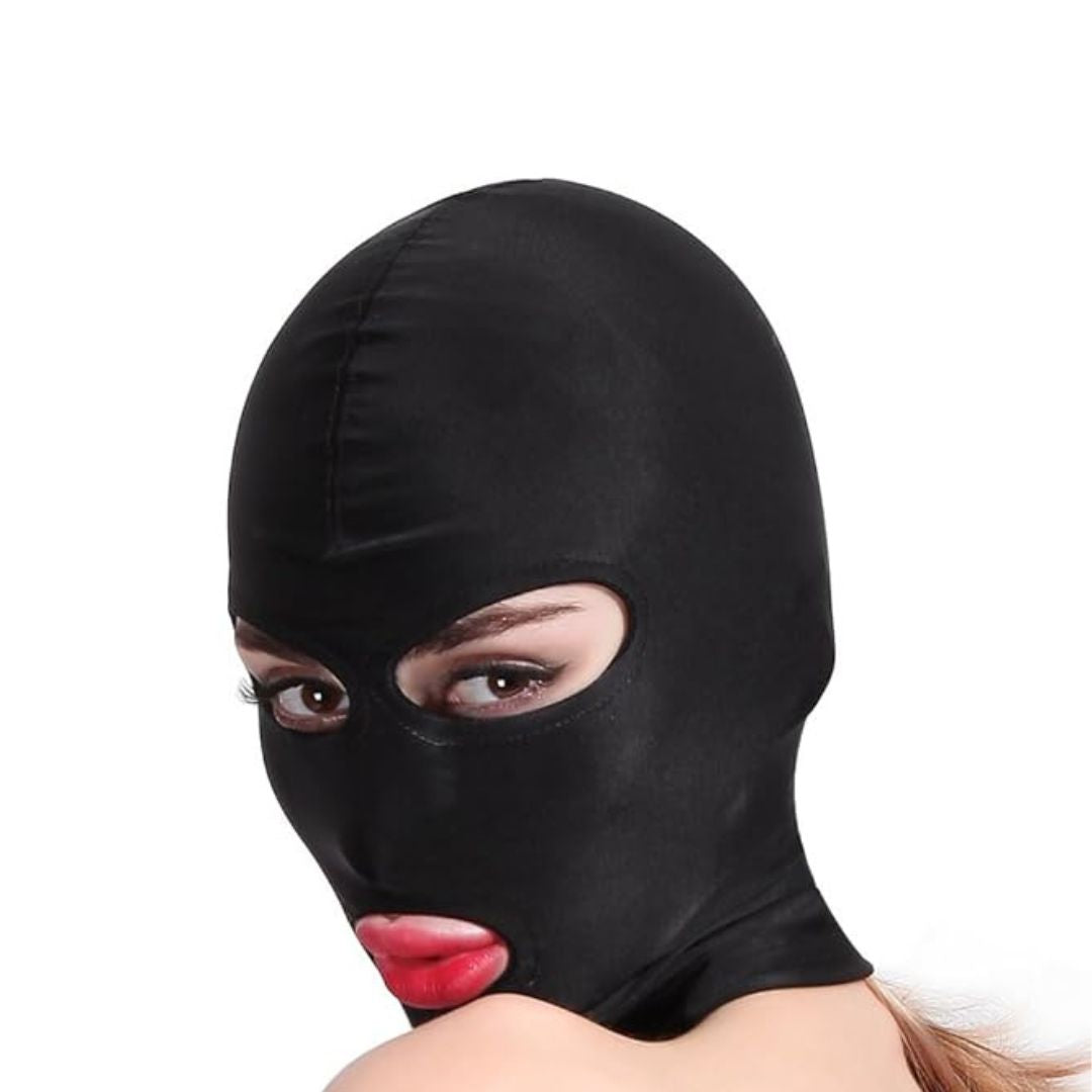 BDSMBlackfullFaceCoverMask BDSM Black full Face Cover Mask
