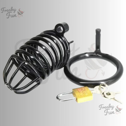 Black Penis Cage For Men