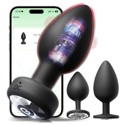 Mobile App Vibrating Anal Plug For Women and Men