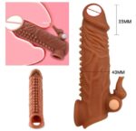 Studman 777 Vibrating Penis Sleeve with Testical Holder